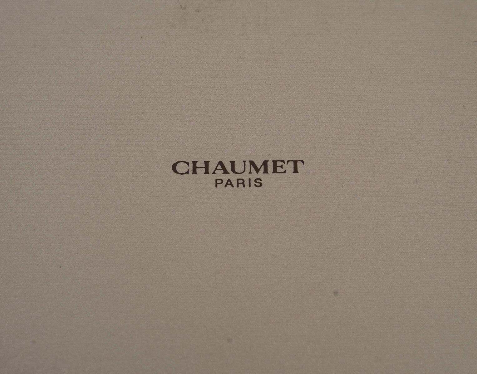 Chaumet Velvet Watch Box For One Watch, 1990. photo 243.08