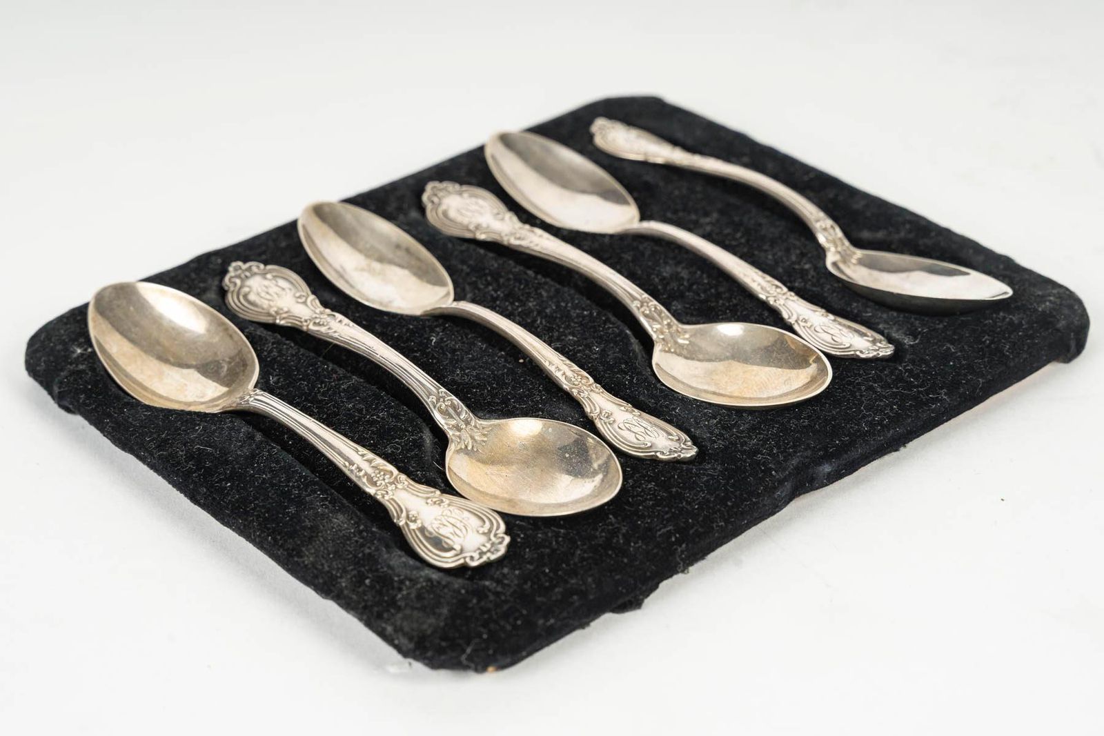 Set Of 6 Silver Plated Teaspoons, 19th Century, Napoleon III Period. photo furniture