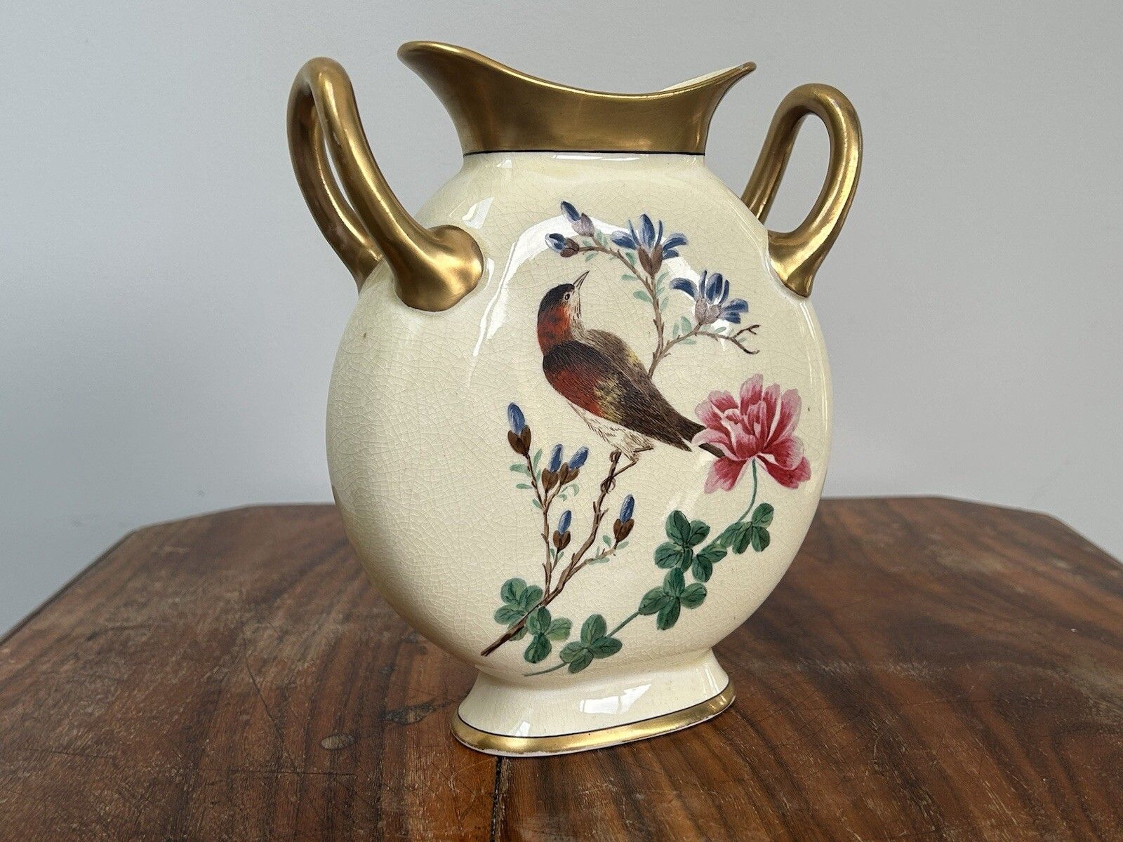 Wedgwood Moonflask Style Twin Handle Vase Mid 19th Century Rare photo Home Decor