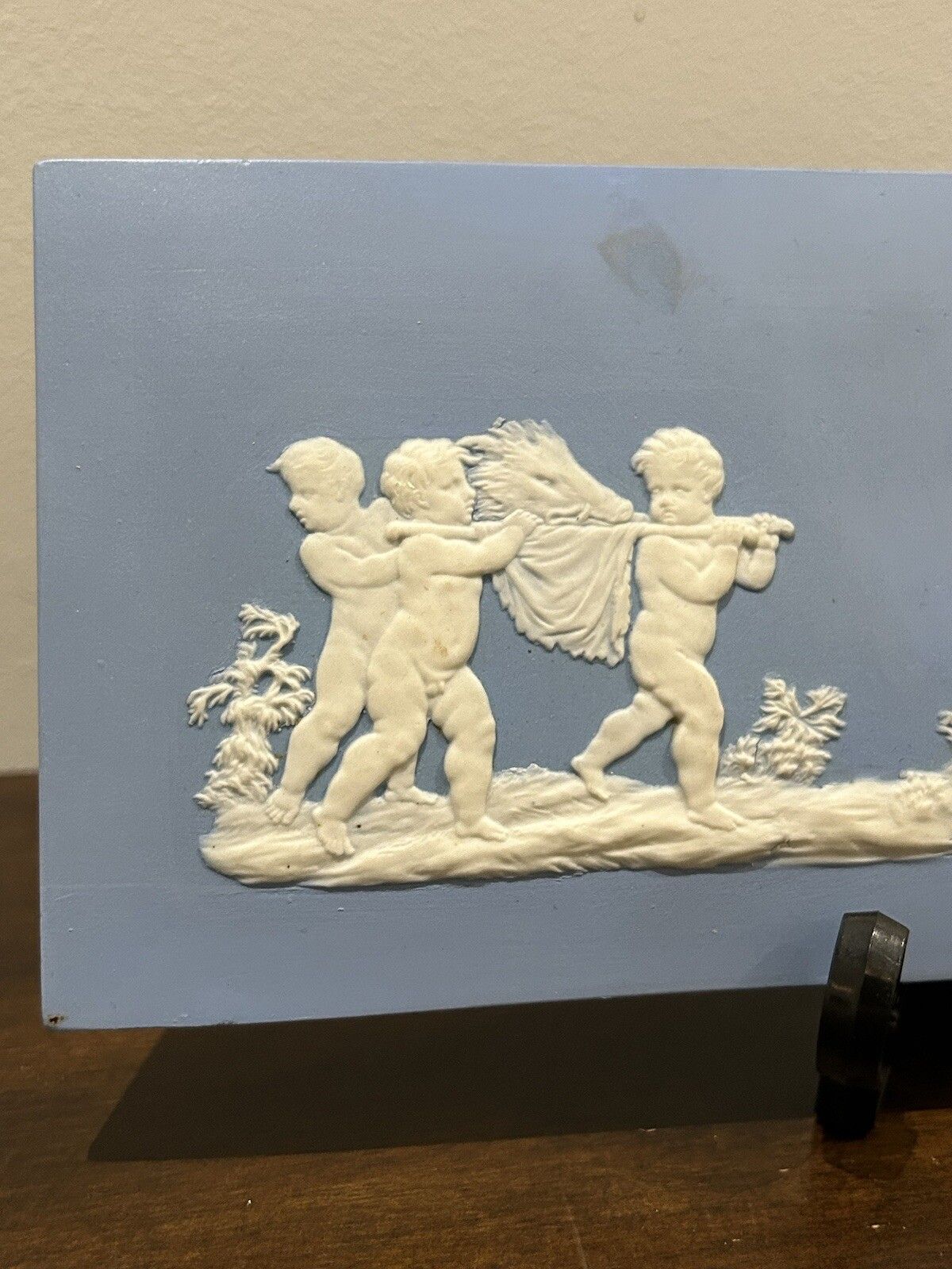 Wedgwood Plaque Jasperware Bacchanalian Triumph, Josiah Wedgwood 18th C photo for sale