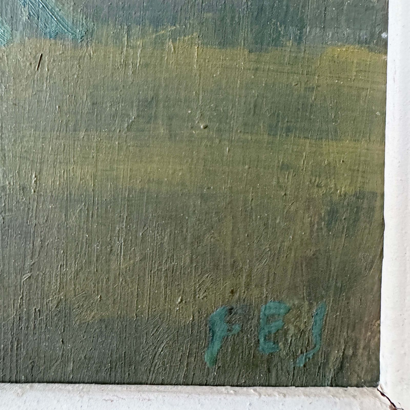 Summer Bouquet. Vintage Swedish Oil Painting. photo for sale