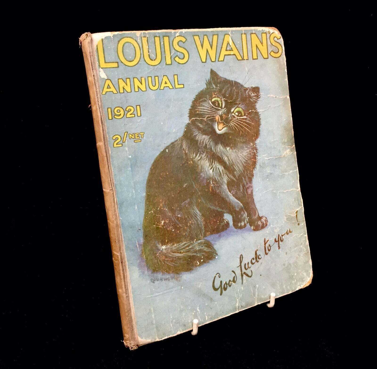 Antique Louis Wain's (Artist) Original Annual Book From 1921 / Art Deco photo for sale
