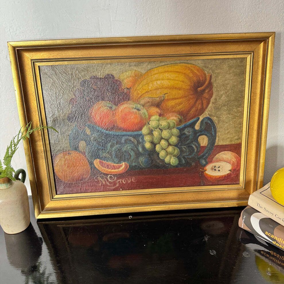 Copenhagen Stillhed. Antique Danish Still Life Painting. photo buy