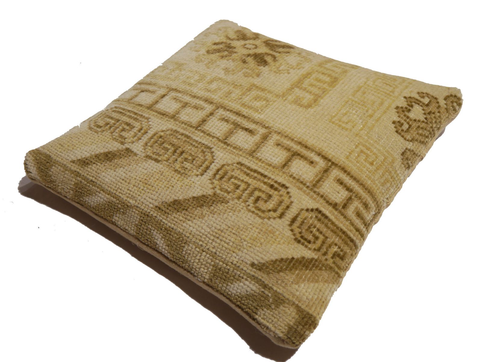 Khotan Samarkand Decorative Hand Knotted Rug Pillow Cover photo furniture