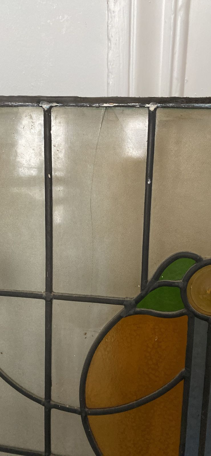 Victoria Stained Glass Window Panel