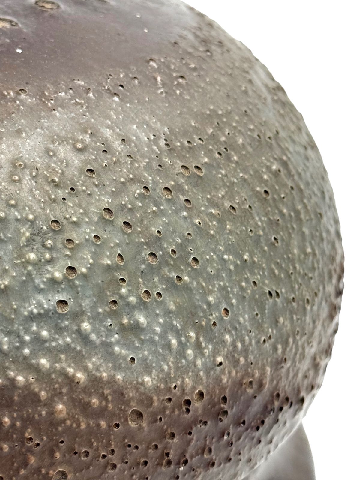 photo buy Mid Century Modern Brown Ceramic Lamp Base,  France 1960s