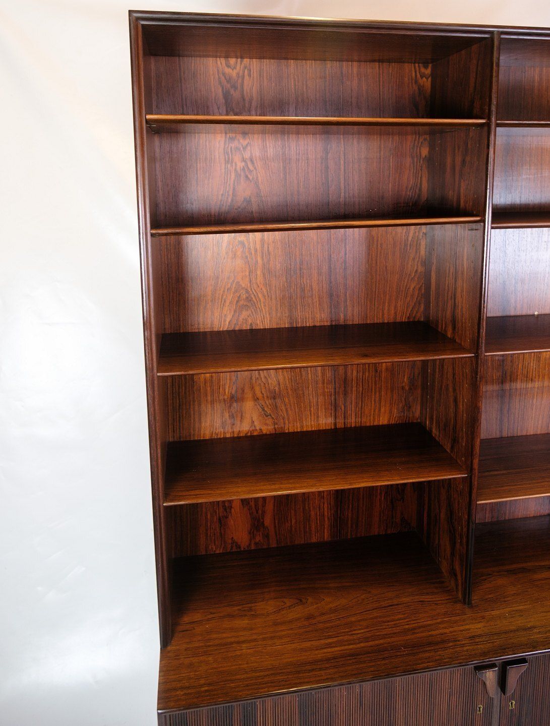 Bookcase In Rosewood By Frode Holm From Illums Bolighus Copenhagen  From 1960s photo for sale