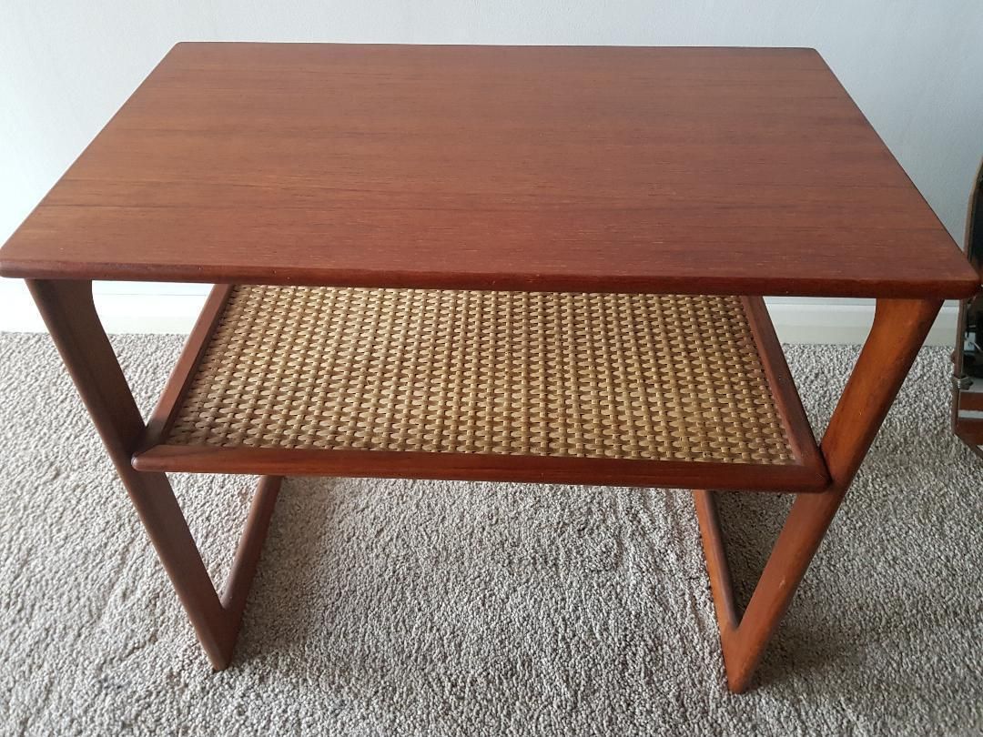 Danish Nest Of Tables By Johannes Andersen For Silkeborg photo Furniture