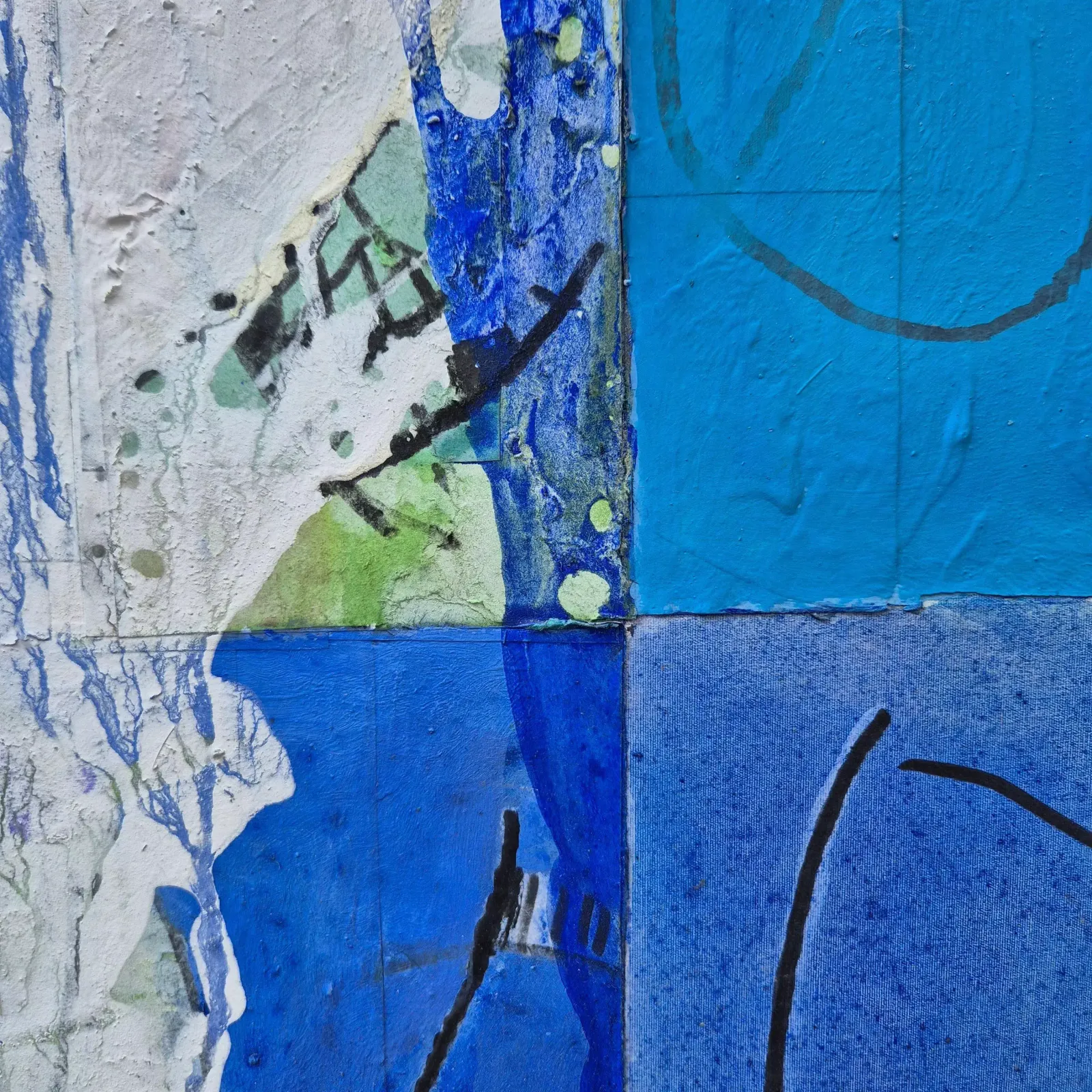 Jacques Lavigne, Untitled, Torn Paper And Acrylic On Canvas, 2018 photo 3800.0