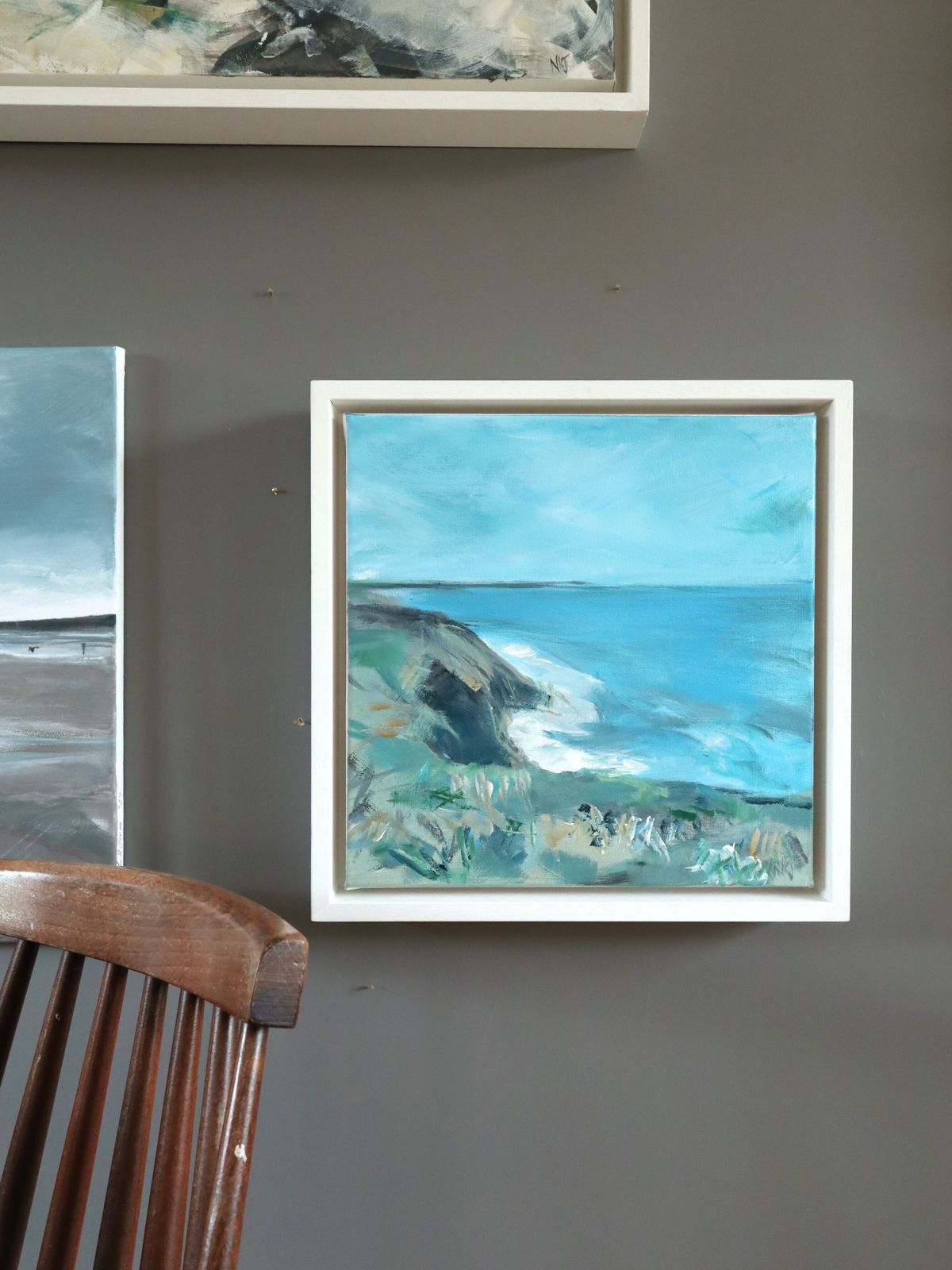 The Hidden Cove, Oil Painting photo furniture