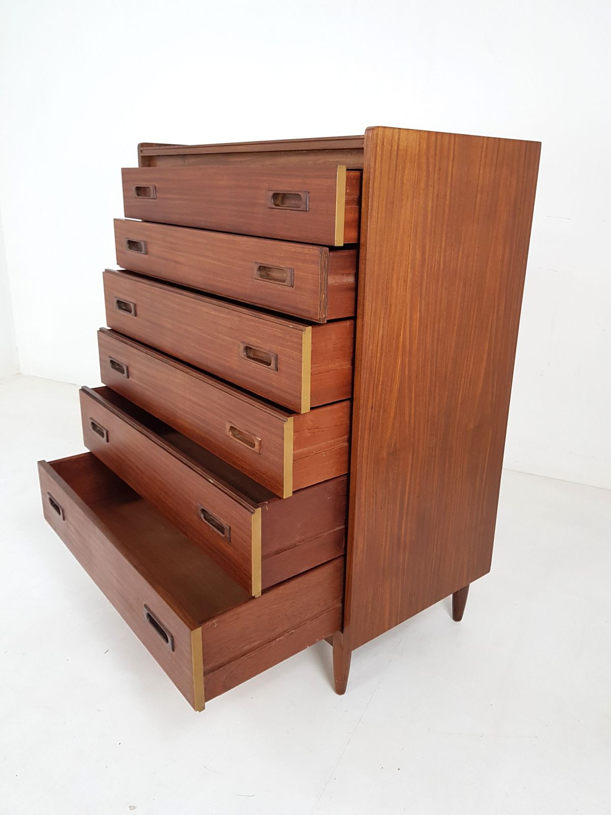 Vintage Chest Of Drawers   Mid Century photo for sale