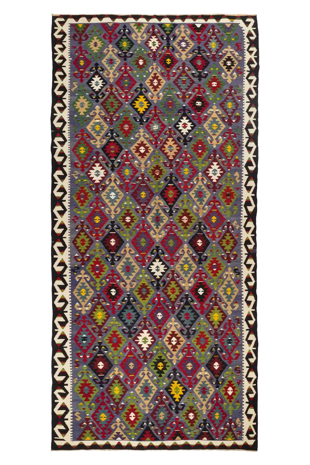 Afyon Vintage Kilim 364x168cm, 1960s