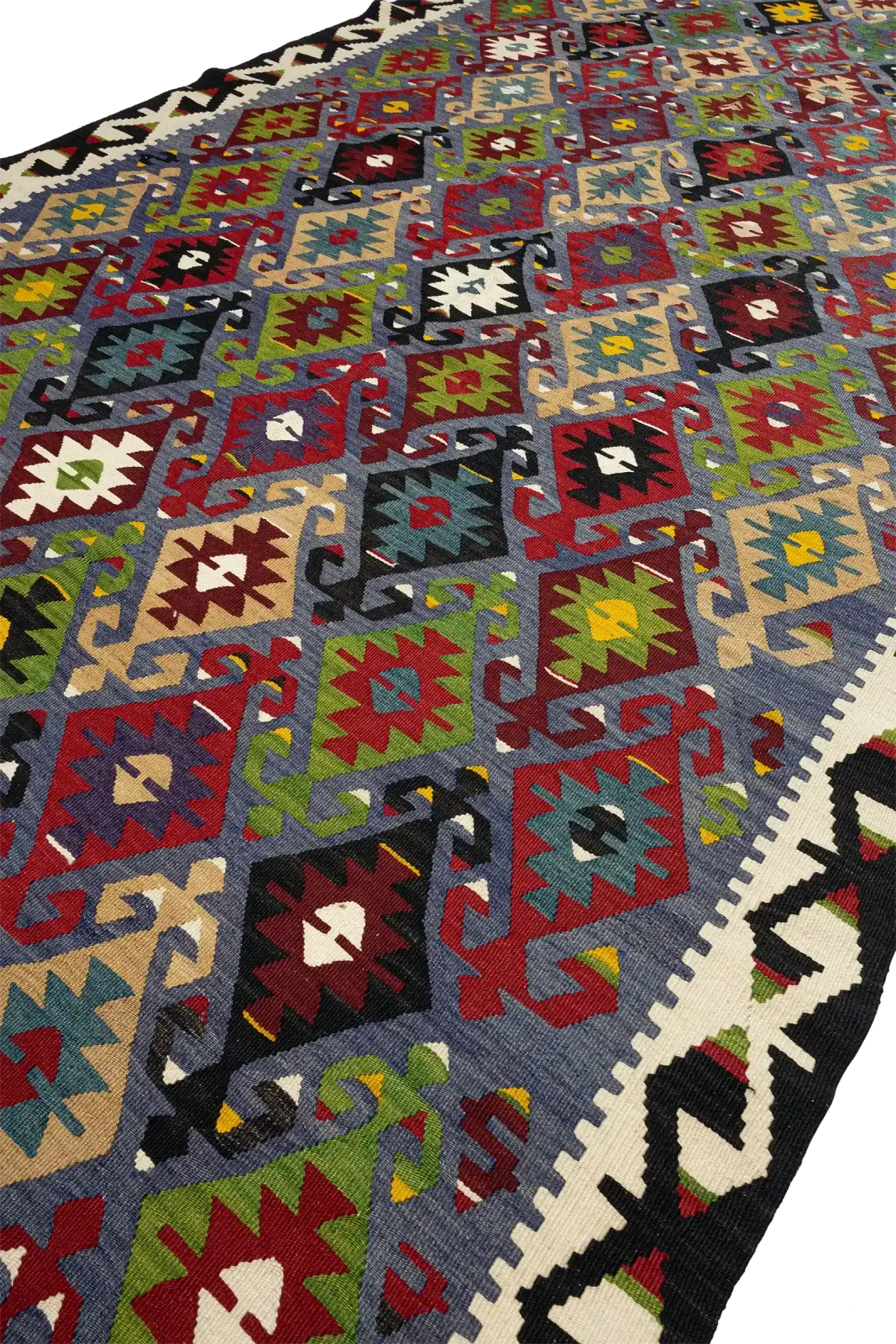 Afyon Vintage Kilim 364x168cm, 1960s photo Textiles