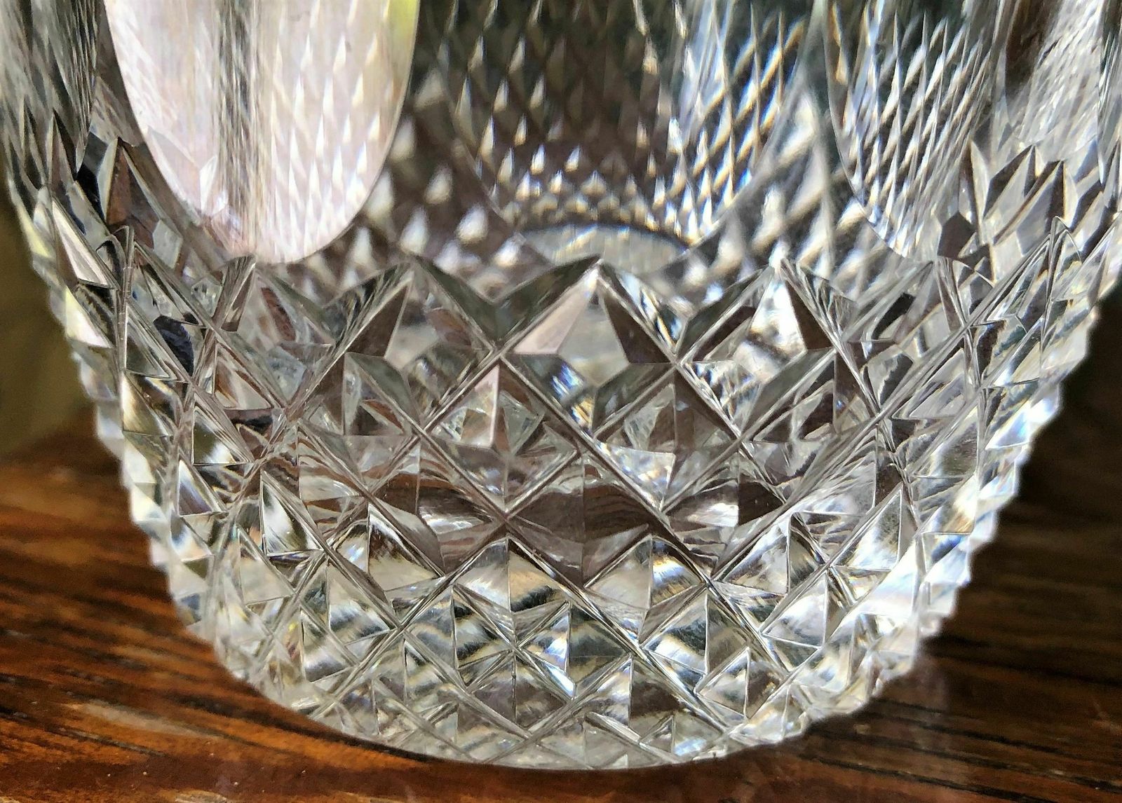 Waterford Crystal Colleen Old Fashioned Glass   Pre 2000   7 Of These Available  Price Is For One photo Home Decor