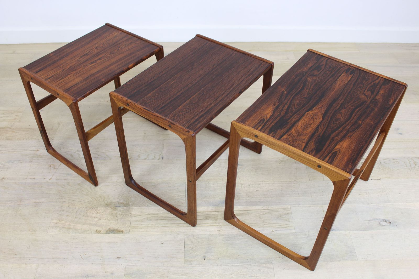 Danish Nest Of Tables By Gelsted Of Denmark