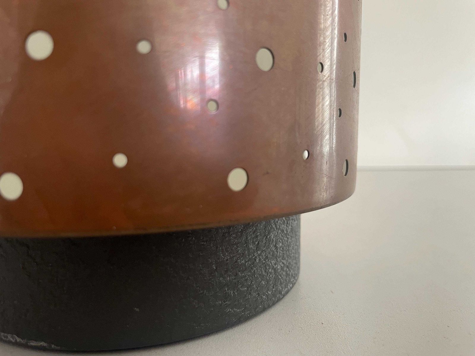Mid Century Modern Glass And Metal Flush Mount Ceiling Lamp By Hillebrand, 1950s, Germany photo Lighting