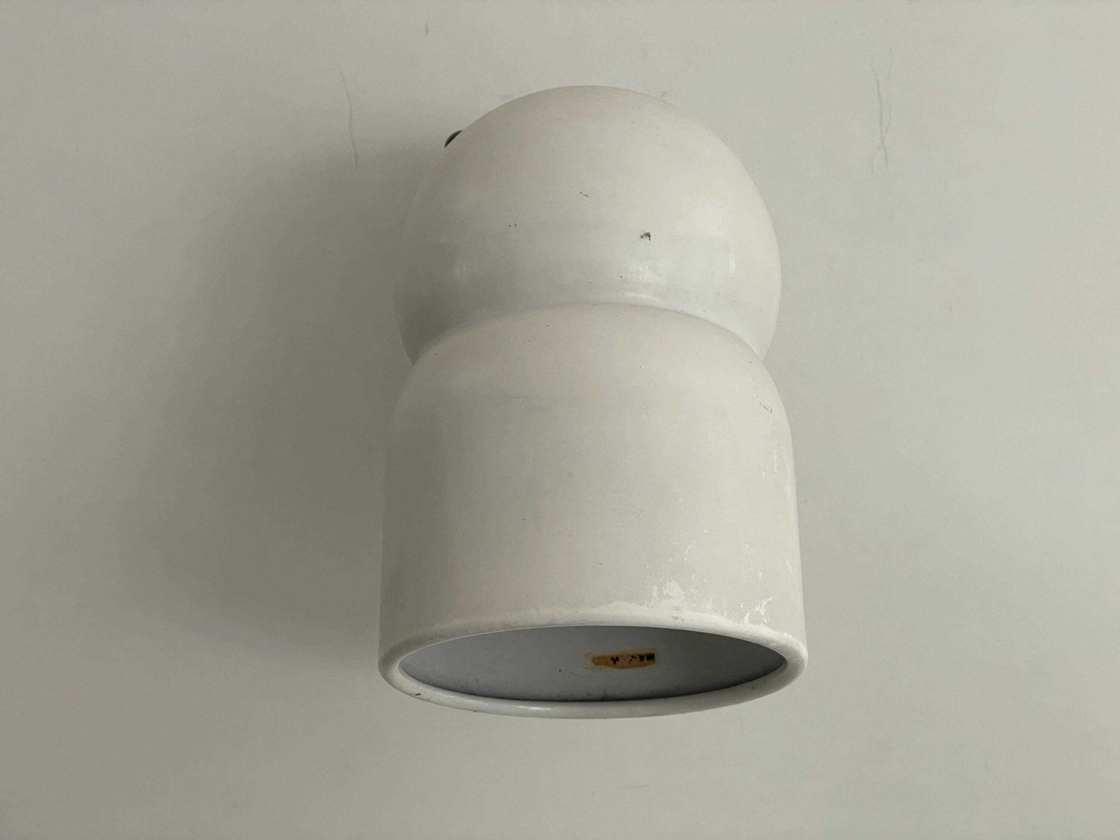Three White Metal Set Of Wall Lamps By Martinelli Luce, 1960s, Italy photo 1764.0