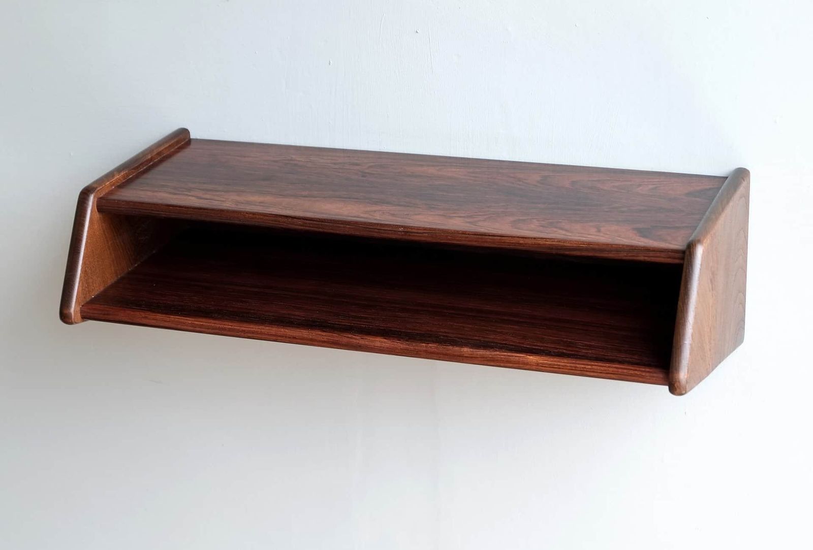 photo furniture Kai Kristiansen For Aksel Kjersgaard Danish Floating Shelves 1960's