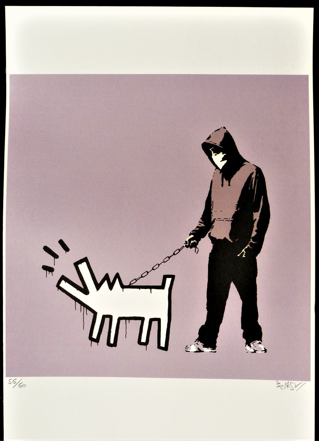 Banksy Choose Your Weapon Lithography Signed, Limited Edition 56/60