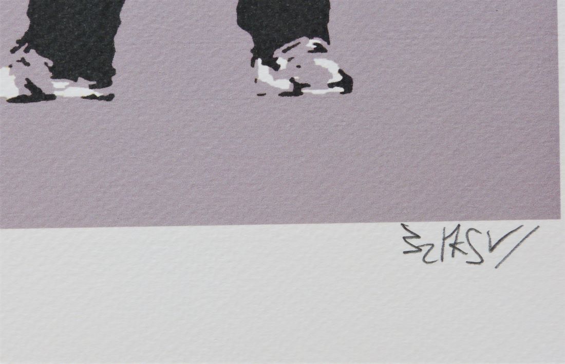 Banksy Choose Your Weapon Lithography Signed, Limited Edition 56/60 photo 450.0