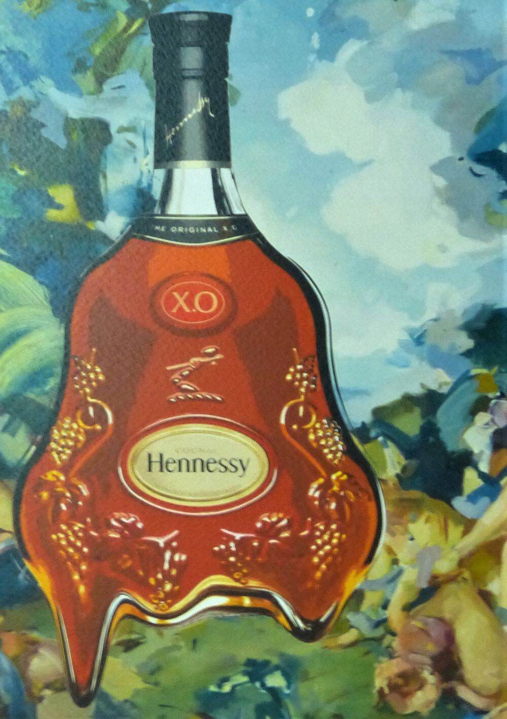 Death Nyc Hennessy Silkscreen Hand Signed And Numbered 88/100 photo furniture