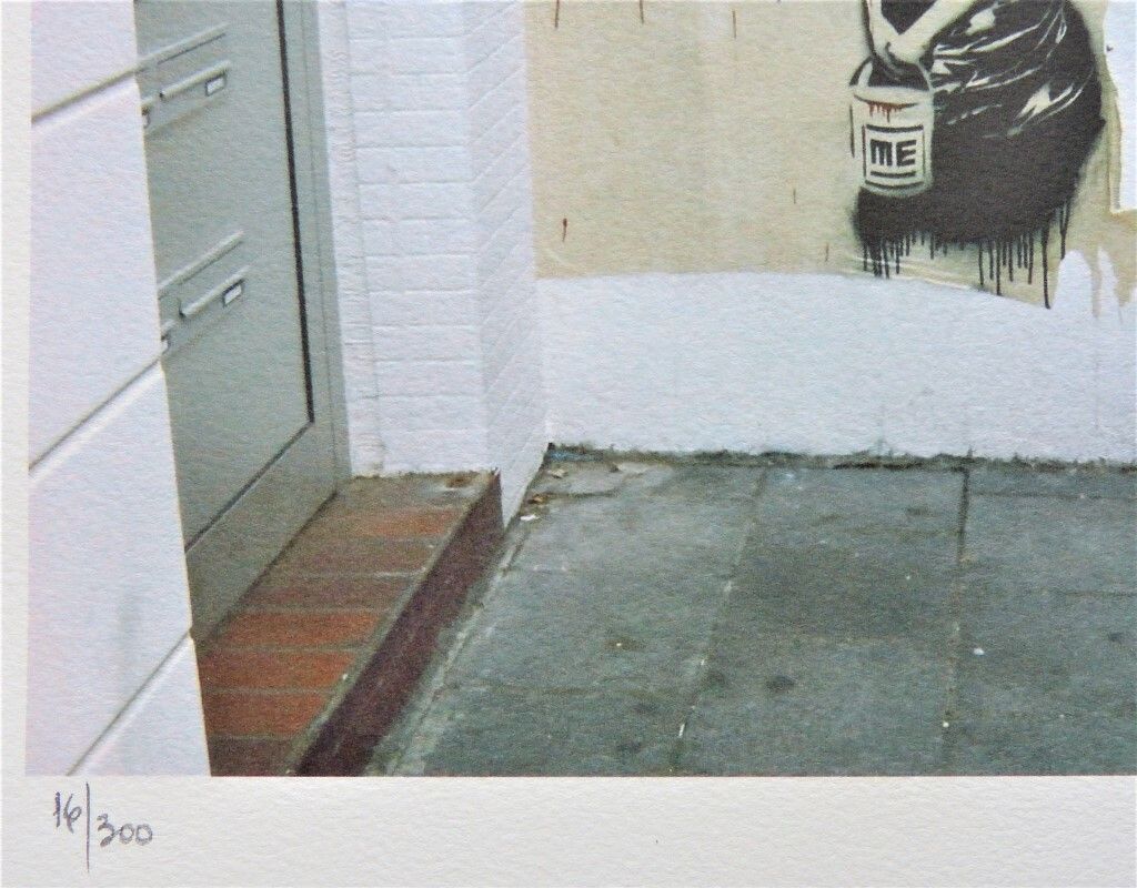 Banksy " I Am Banksys Mother " Limit. Lithograph Arches Handmade Handmade 17/300 photo Art