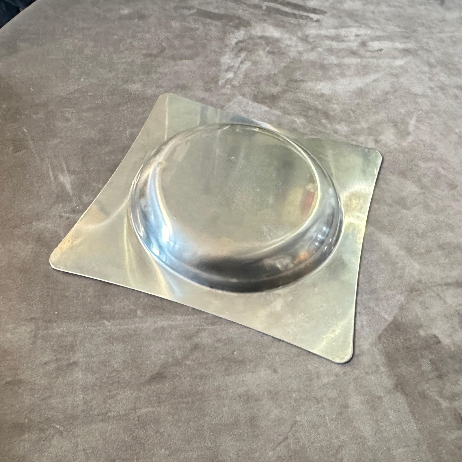 1980s Mid Century Modern Silver Plated Vide Poche By Pierre Cardin photo 490.0