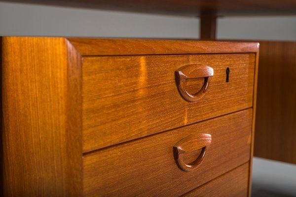 photo buy Danish Teak Desk By Kai Kristiansen For Fm Møbler, 1960s