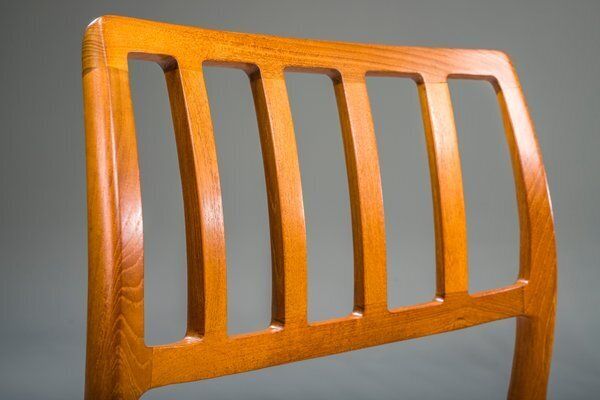Model 83 Dining Chairs In Teak By Niels Otto Møller For J.L. Møllers, 1960s, Set Of 6 photo buy