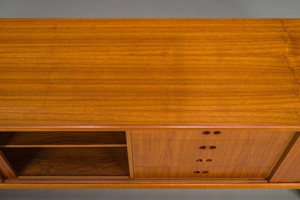 Mid Century Scandinavian Modern Teak Sideboard By Harry østergaard For Randers Møbelfabrik, 1960s photo 2722.0
