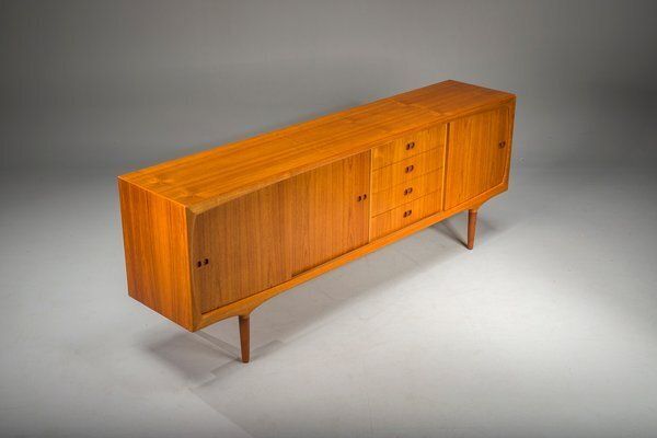 photo buy Mid Century Scandinavian Modern Teak Sideboard By Harry østergaard For Randers Møbelfabrik, 1960s