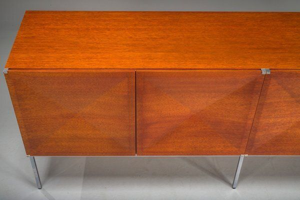 Diamond Point Mahogany Credenza By Antoine Philippon & Jacqueline Lecoq For Behr, 1964 photo 21773.0