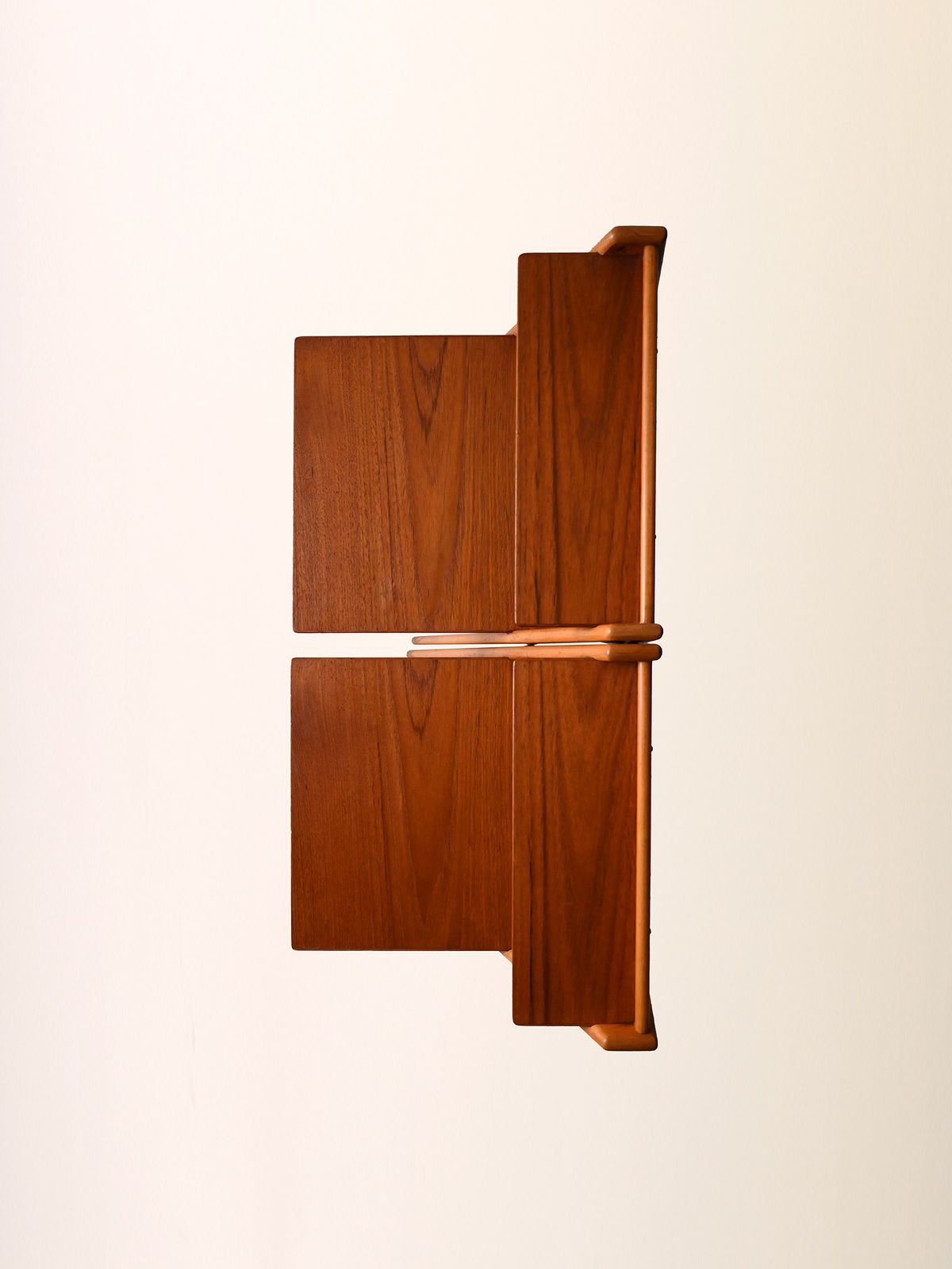 Pair Of Scandinavian 60s Bedside Tables With Shelves photo buy