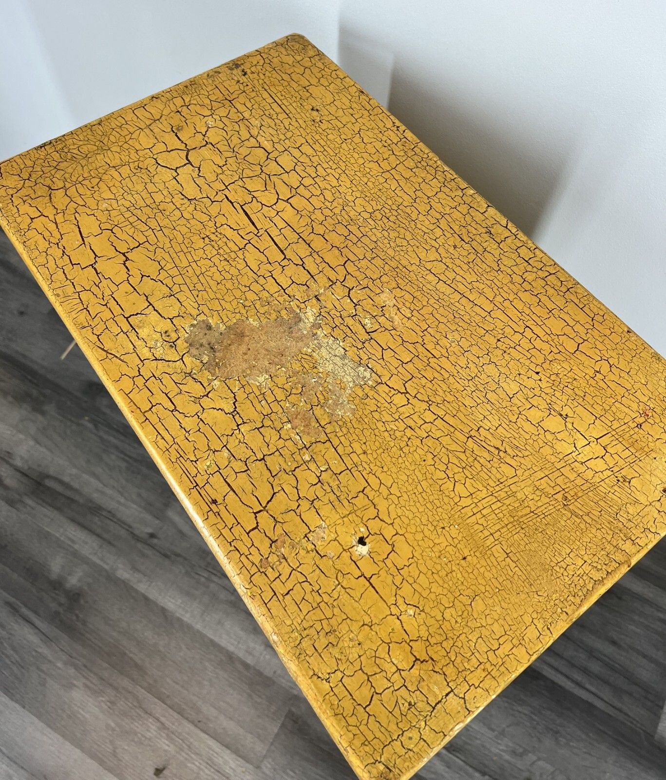 photo furniture Bedside Table Vintage French Style Side Table Gold Ornate Drawer – Lot 3860