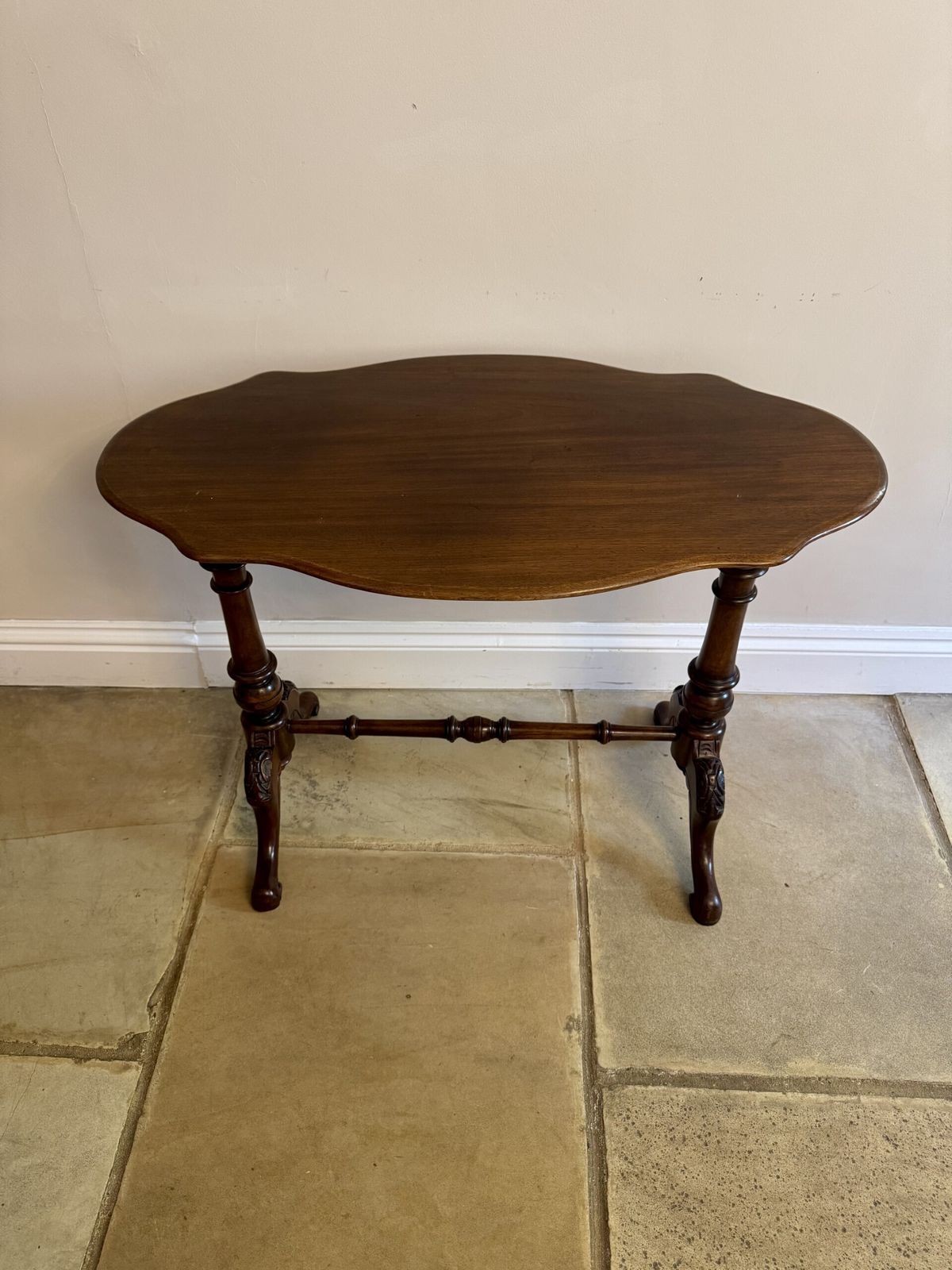 Antique Walnut Lamp Table photo 495.0