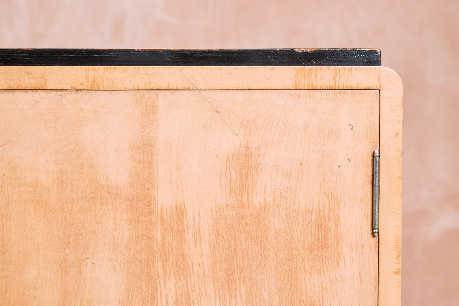 photo vinterior Original Art Deco Satin Birch Sideboard For Heals, 1930s