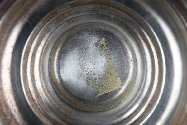 photo for sale Mid Century French Silver Plated Copper Champagne Bucket, 1890s