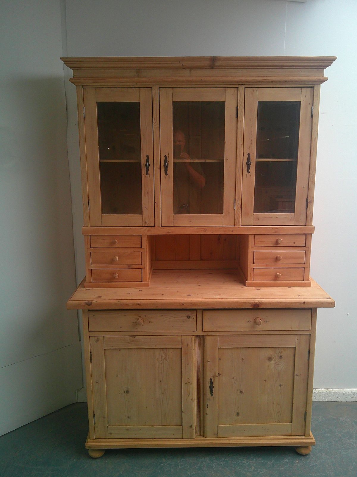 photo furniture A Superb Victorian Pine 6 Spice Drawer Dresser To Wax / Paint