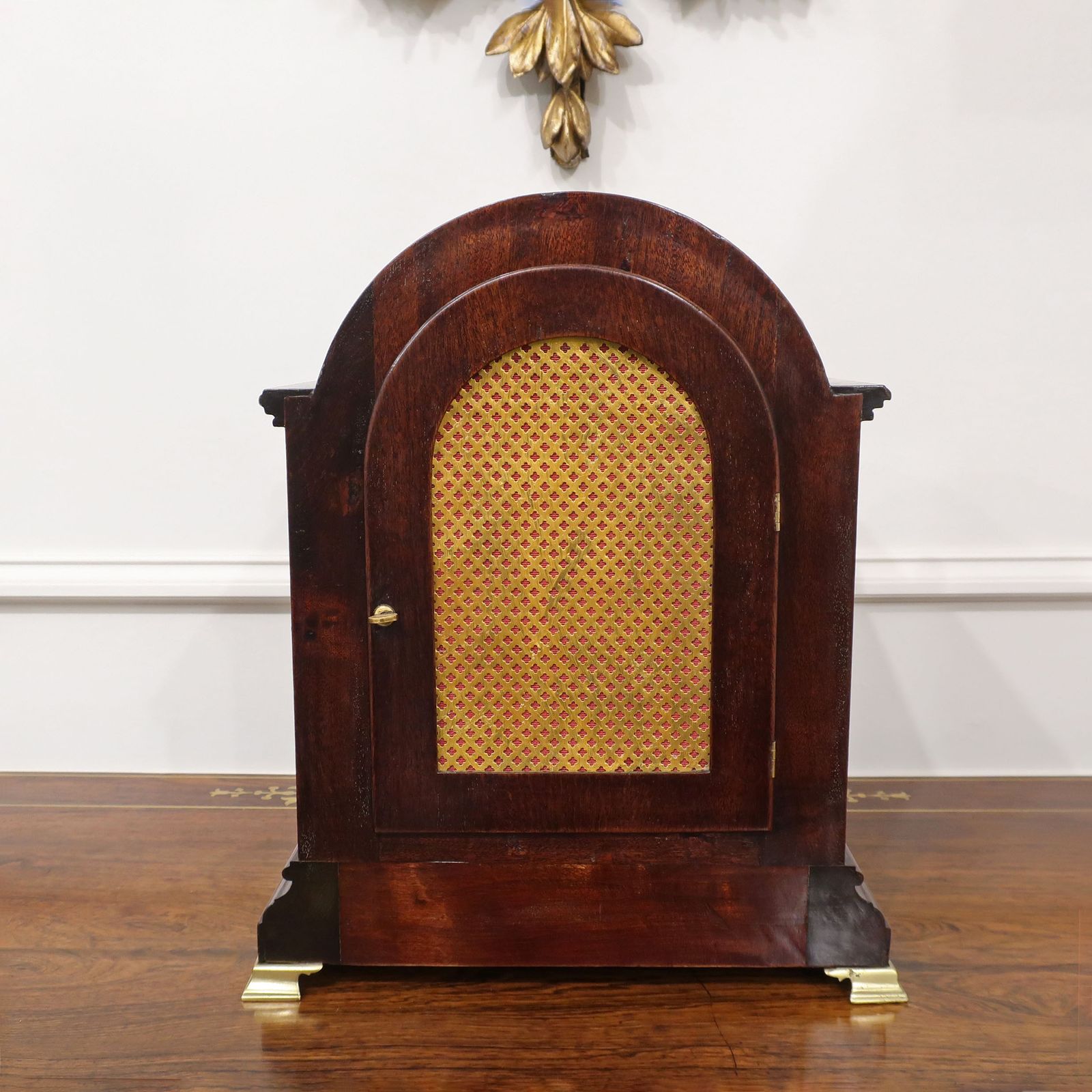 photo for sale German Victorian Mahogany Ting Tang Striking Bracket Clock By W&H