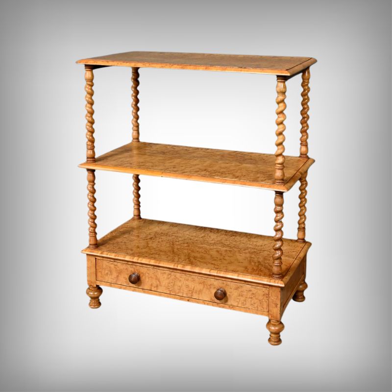 Sideboard In Speckled Maple Burl – Late 19th Century photo furniture