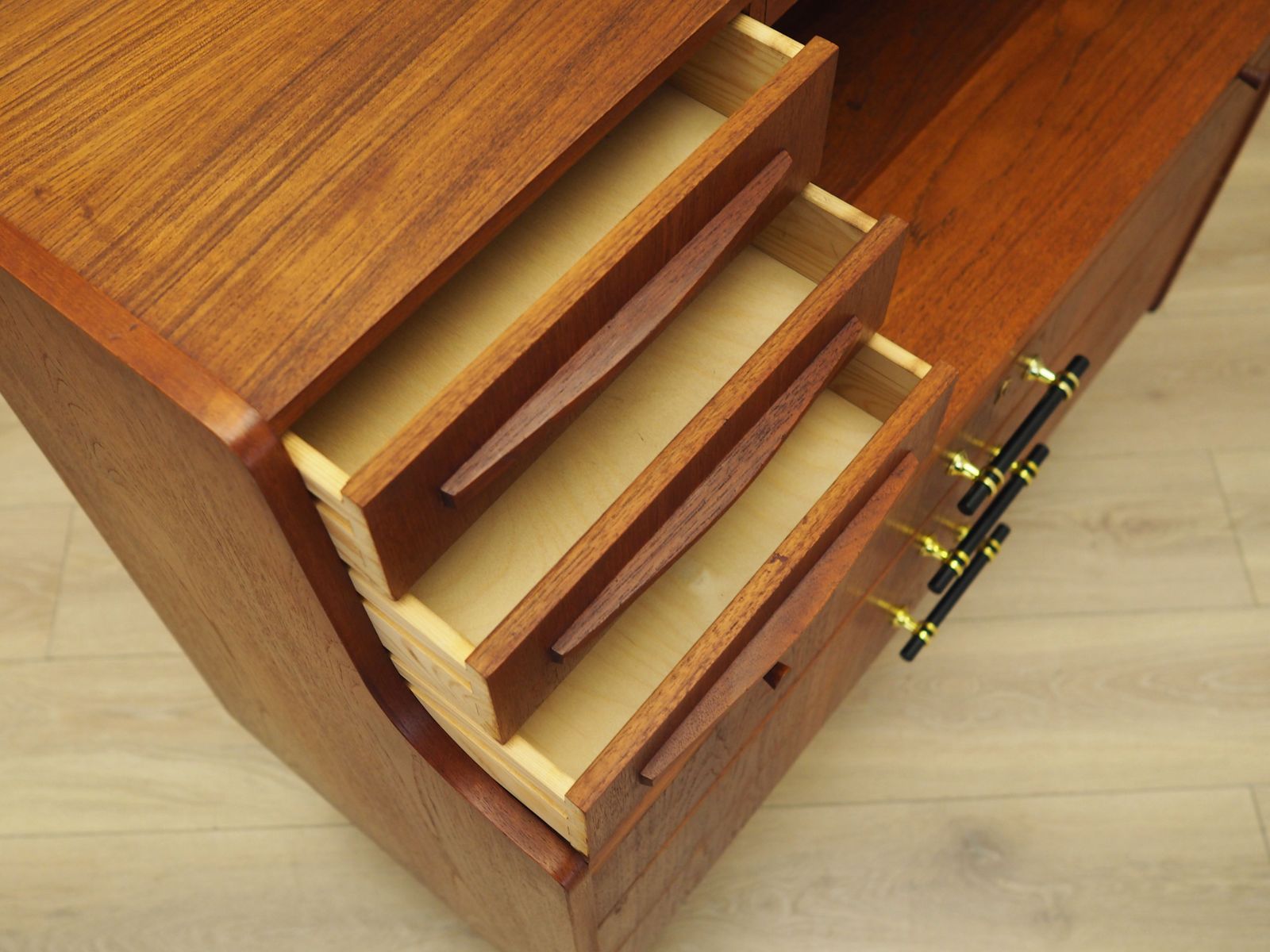 photo buy Teak Secretary, Danish Design, 1970s, Production: Denmark