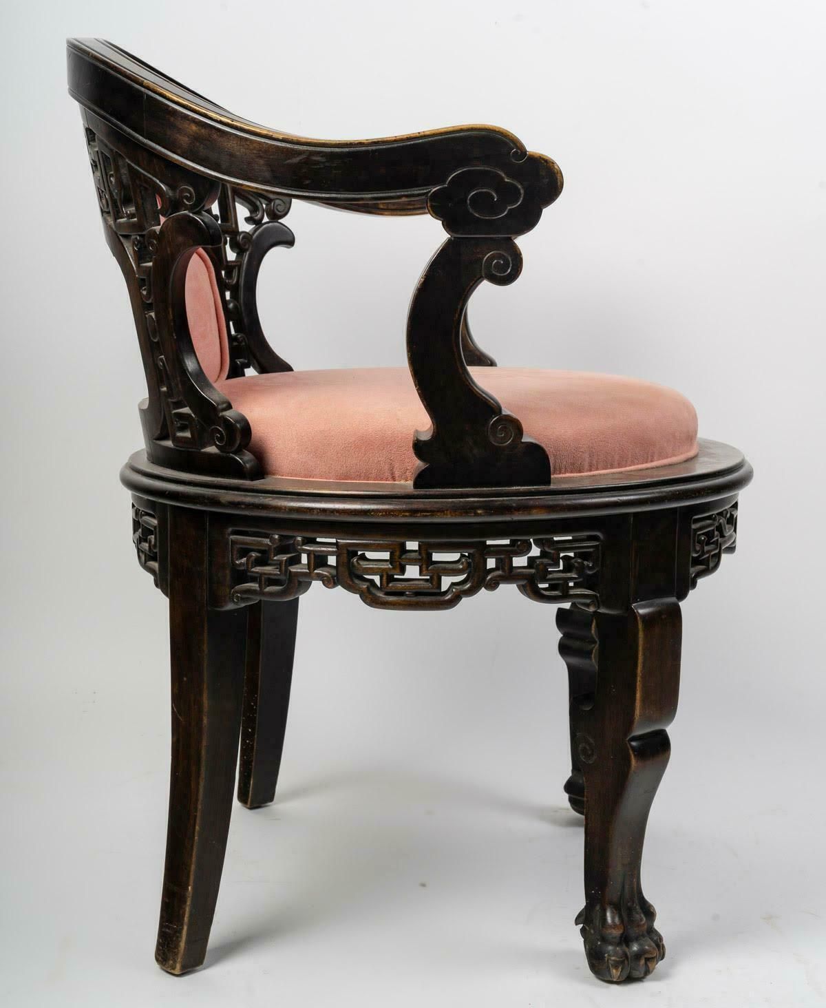 Japanese Style Office Armchair, 19th Century. photo 2464.0
