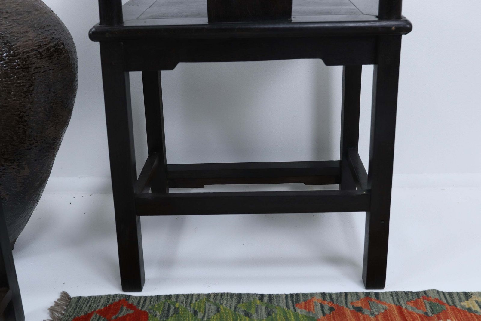 photo buy Late 19th Century Chinese Yoke Ebony (Wumu) Chairs