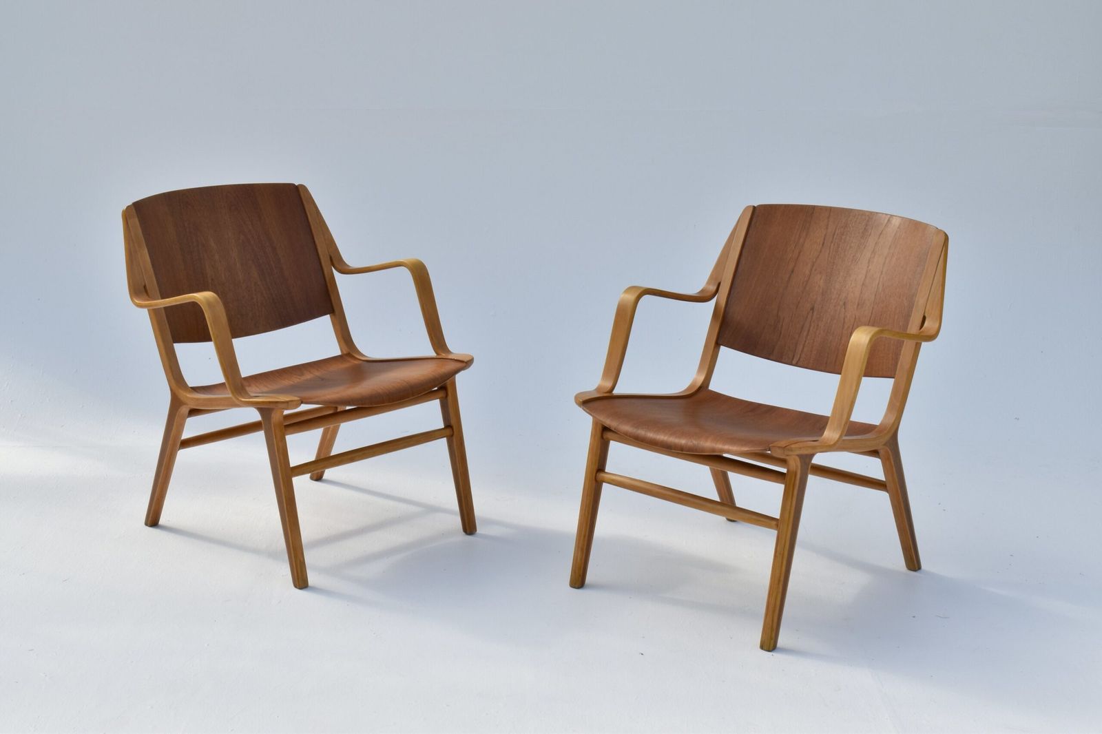 photo vintage Peter Hvidt Ax Chair For Fritz Hansen