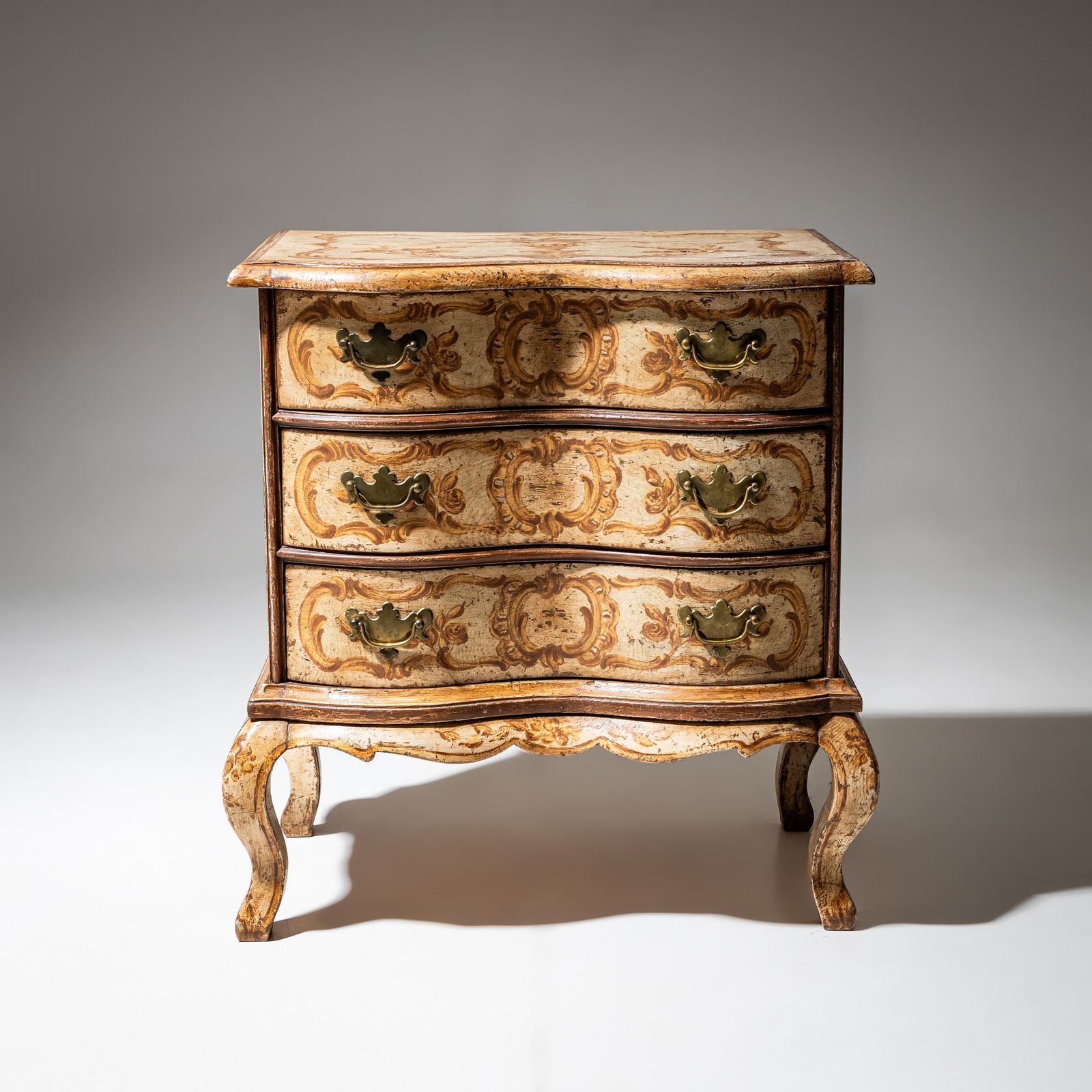 Small Rococo Style Chest Of Drawers photo furniture