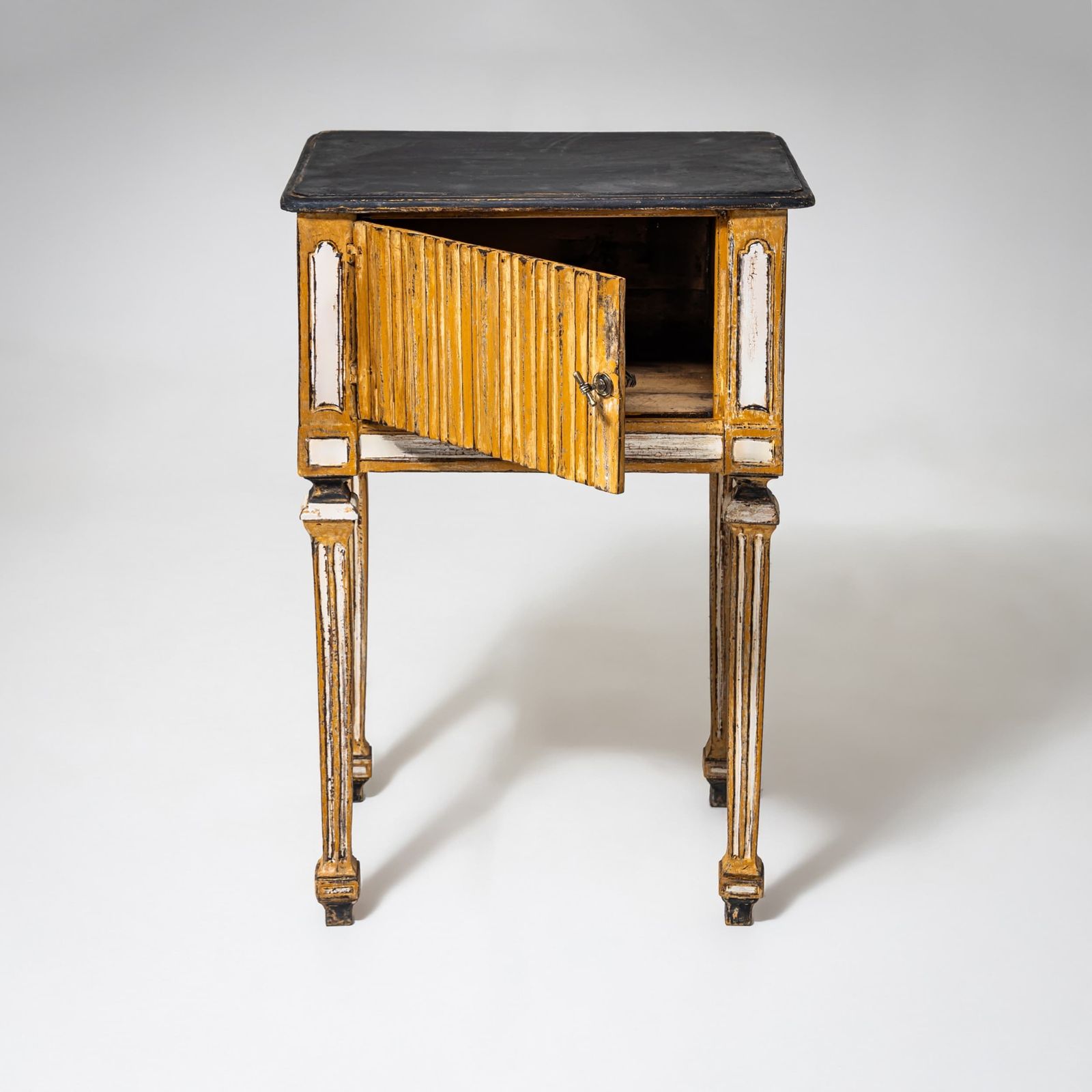 Elegant Bedside Table Around 1800 photo for sale