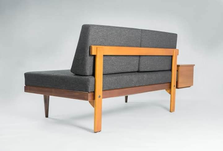 Svanette Daybed In Teak, Scandinavian Mid Century 1960s photo Furniture