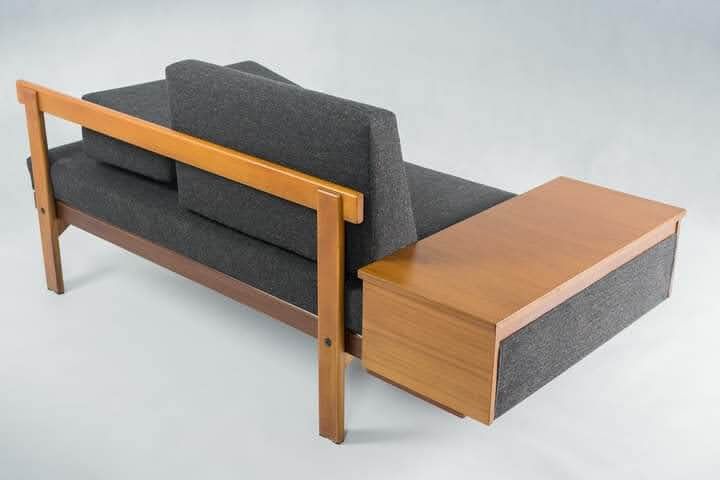 Svanette Daybed In Teak, Scandinavian Mid Century 1960s photo buy