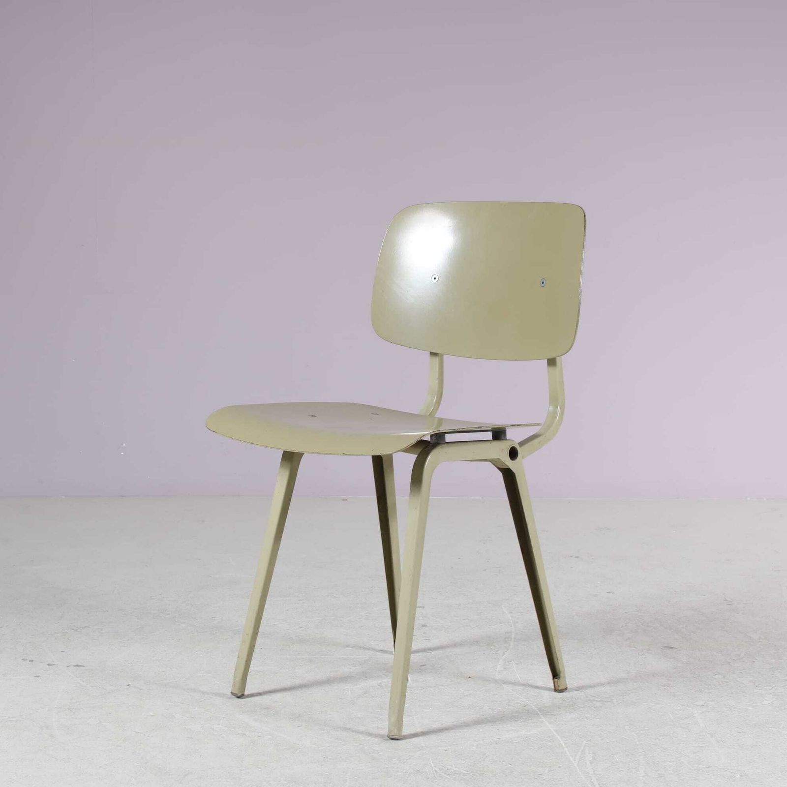 1950s Revolt Chair By Friso Kramer For Ahrend De Cirkel, Netherlands