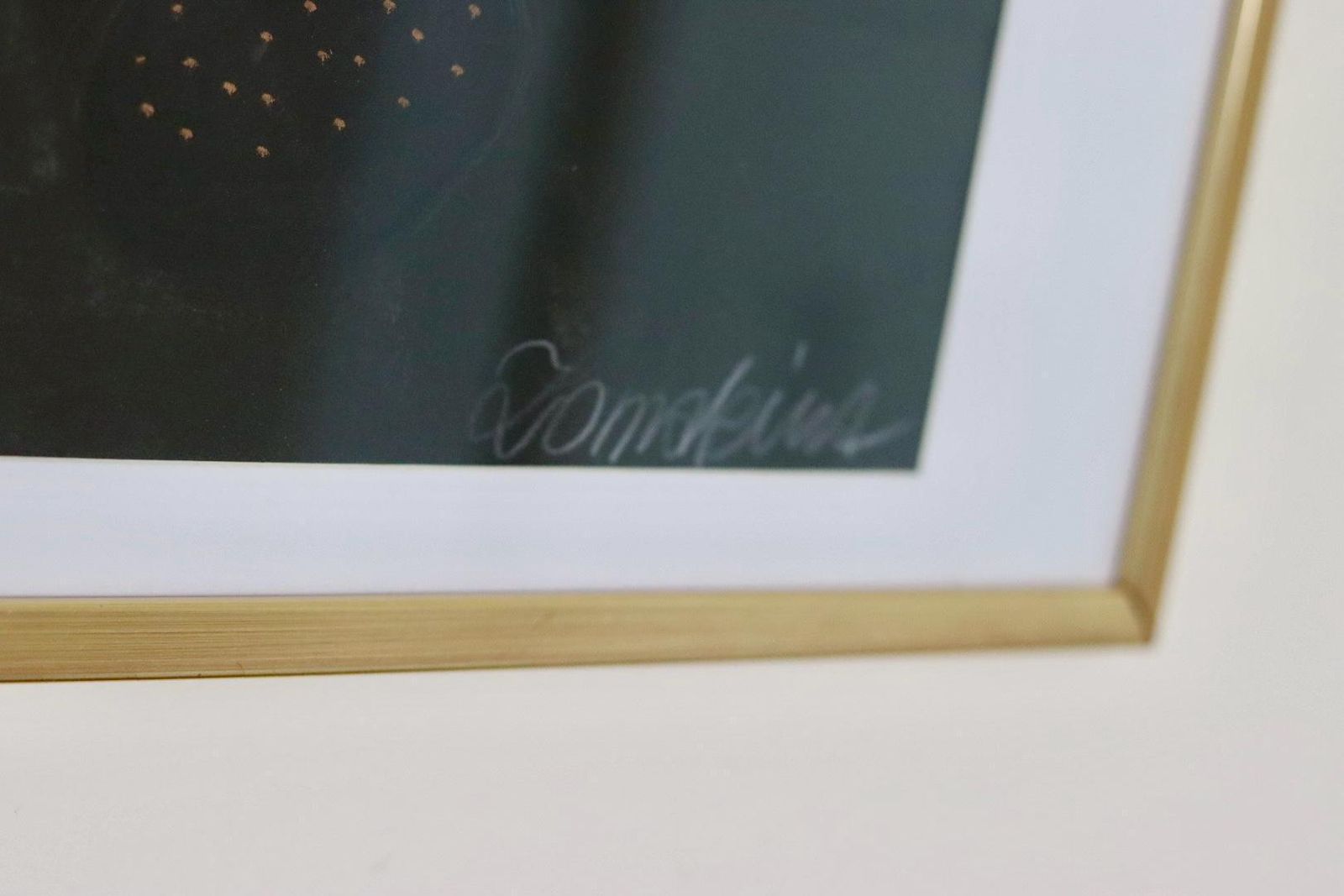 Original European Abstract On Paper "Abstract" – Marina Lomakina – Vintage & Framed, 64 X 47 Cm / 25.2 X 18.5 In photo buy